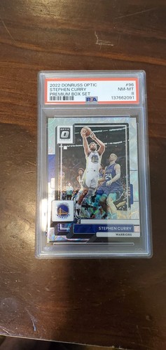 2022 Donruss Optic Premium Stephen Curry /249 PSA 8