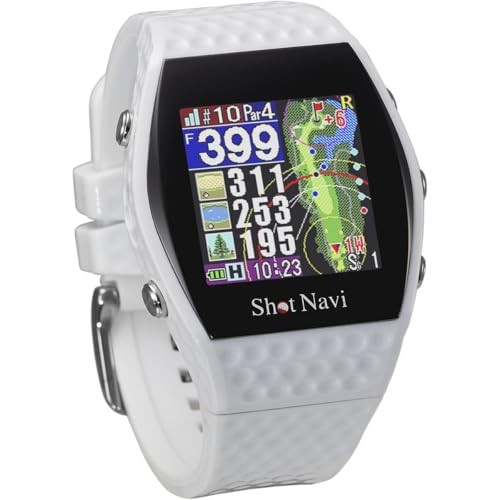 ShotNavi INFINITY WH Latest GPS chip "M10" Green shape Ultra lightweight 48g Mad
