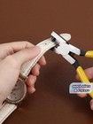 Leather Belt Hole Punch Tool for Belts Watch Straps Shoes Handheld Plier Kit