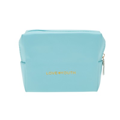 1 Pc Convenient Makeup Bag for Vacation Business Travel Light Blue
