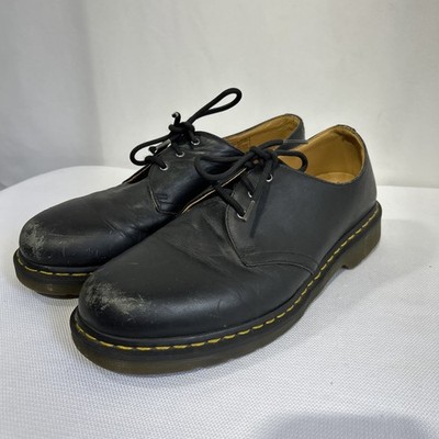 Dr. Martens 1461 Black Smooth Leather Oxford Shoes 3-Eye Men s Size 11 Low Top
