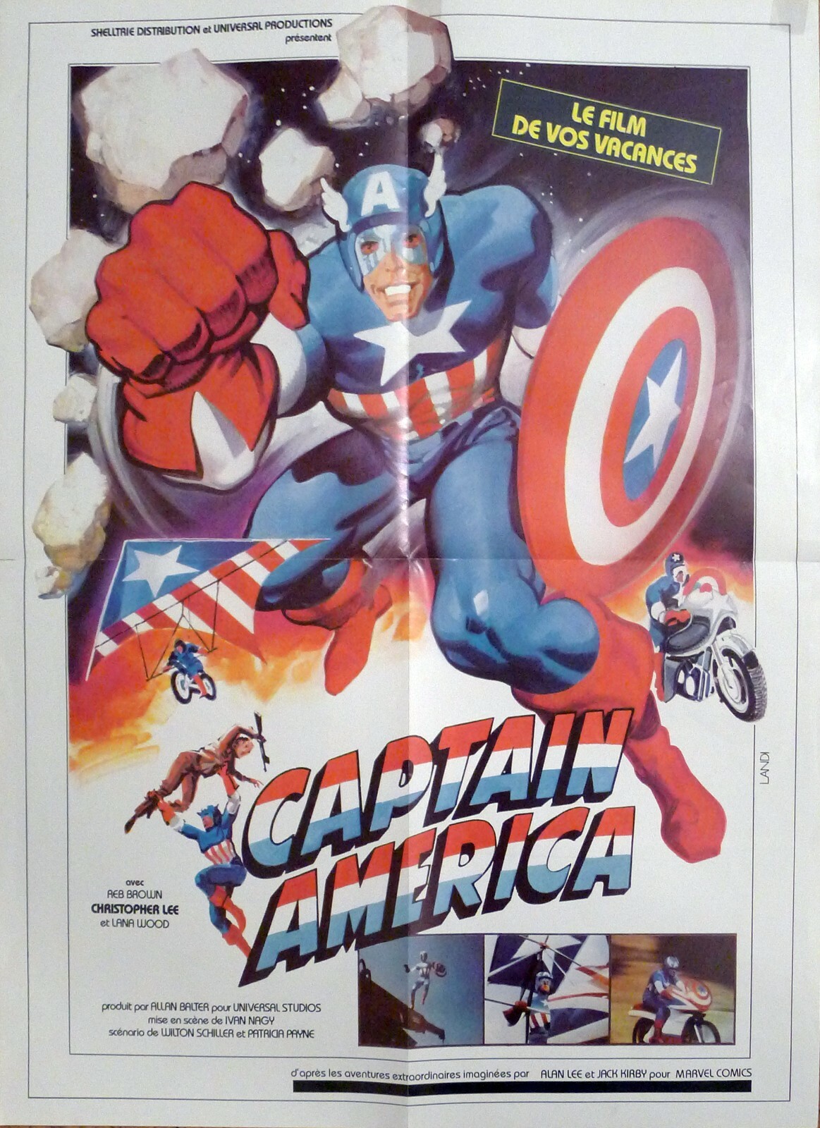 Reb Brown Captain America Poster- 5 Awesome Things on eBay