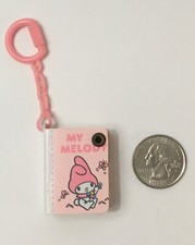 Vintage Sanrio Pink My Melody Mini Telephone Book Keychain