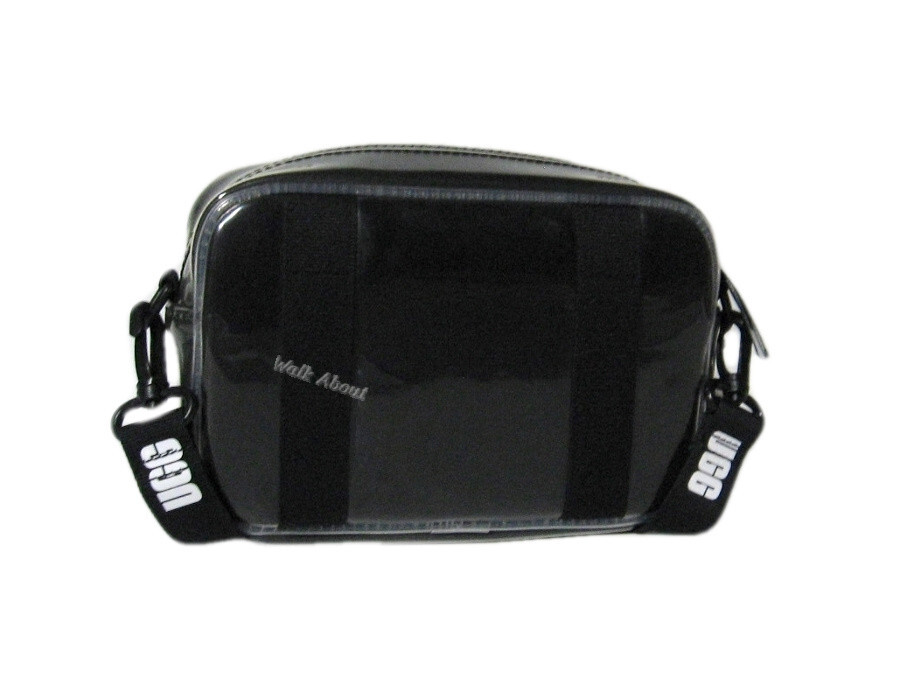 NEW UGG JANEY II CLEAR SHEEPSKIN CROSSBODY SHOULDER BLACK BAG PURSE