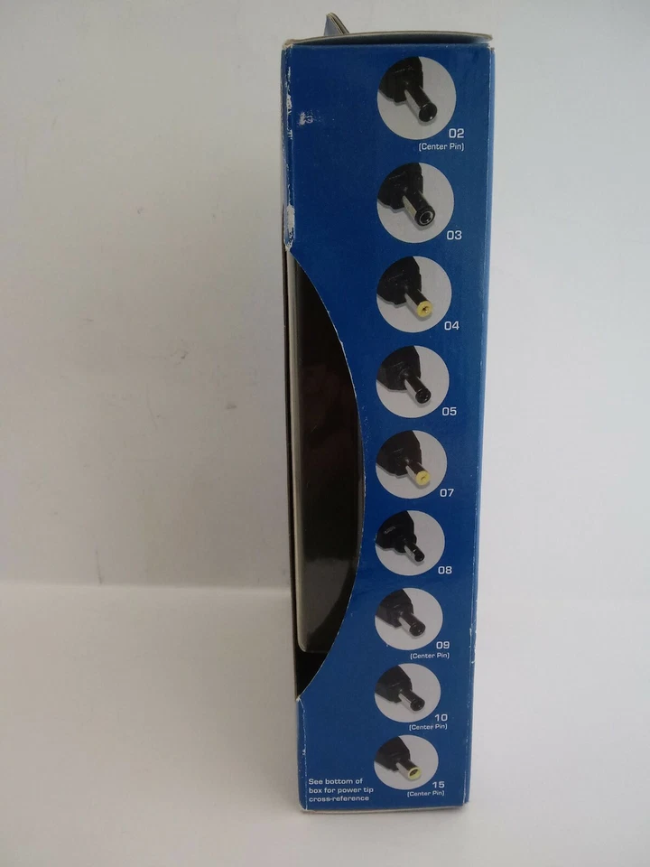 NEW Tech Universe 90W Universal Laptop AC Power Adapter w/ 9 Power Tips  - Image 4 of 4