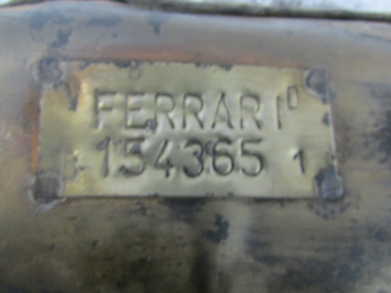 Ferrari 456, RH, Right Rear Exhaust Manifold, Used, P/N 154365