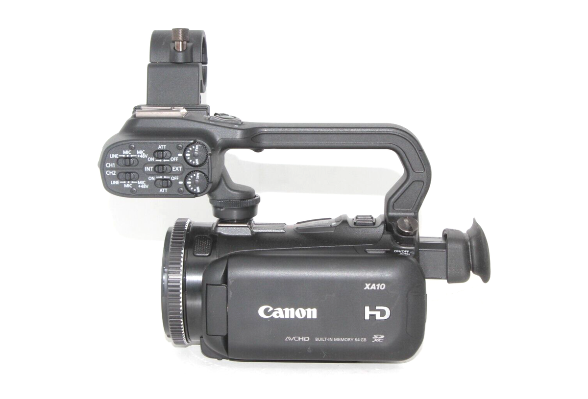 Canon XA10 Digital Video Camera Black with Handle for sale online