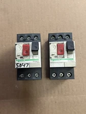 (Lot Of 2) Manual Motor Starter Button GV2ME14 6A-10 Motor circuit breaker GV2M