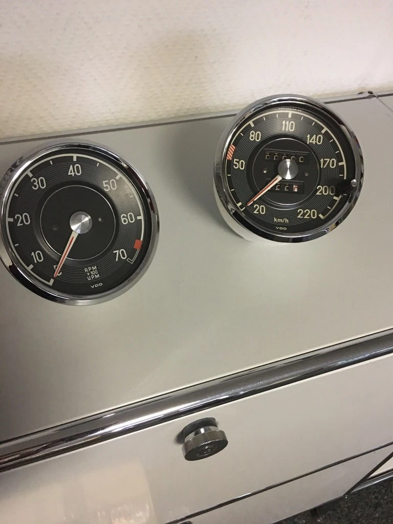 NEU Mercedes-Benz W113 VDO Tachometer + DZM Drehzahlmesser  
