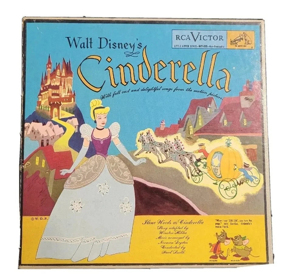 Disney Record Book In Disney Records (Pre-1968) for sale | eBay