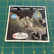 Vintage View Master Project Apollo B658 D DAS Apollo Projekt 2D