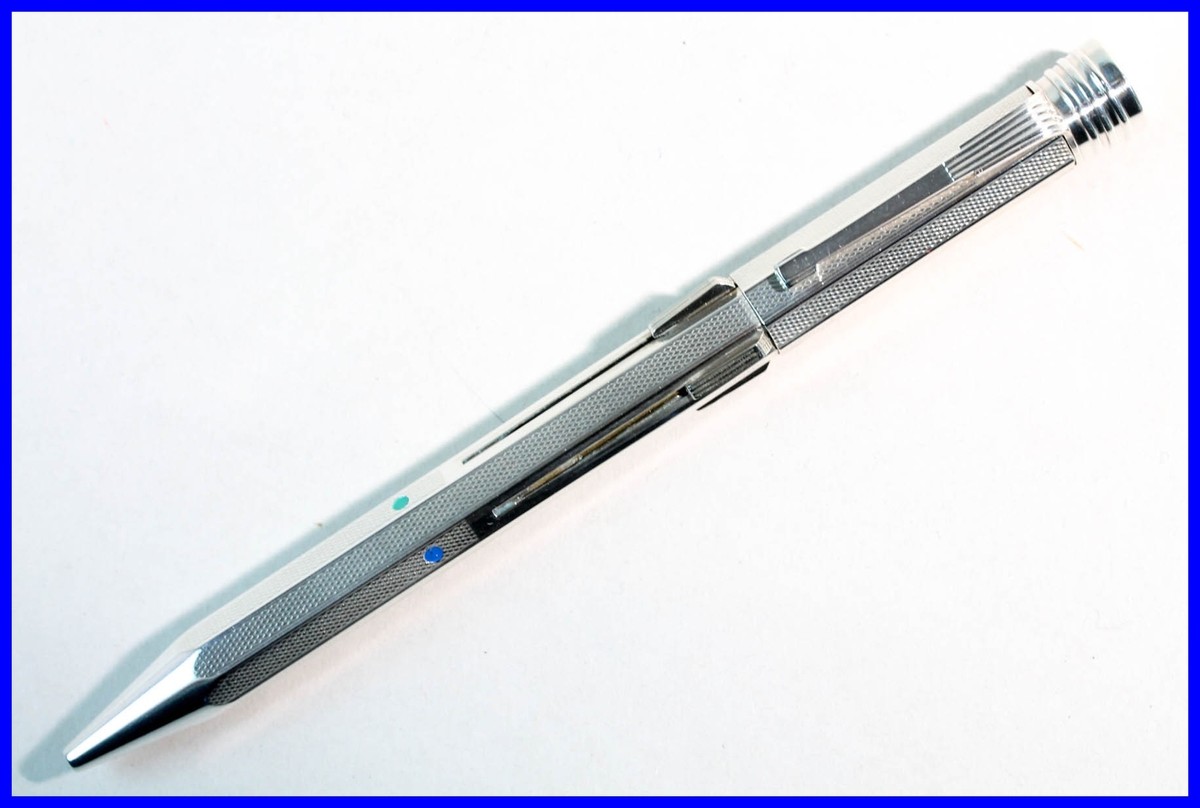 Solid 900 Silver FEND 4 color MULTI Pencil SUPER NORMA 1950s w BOX