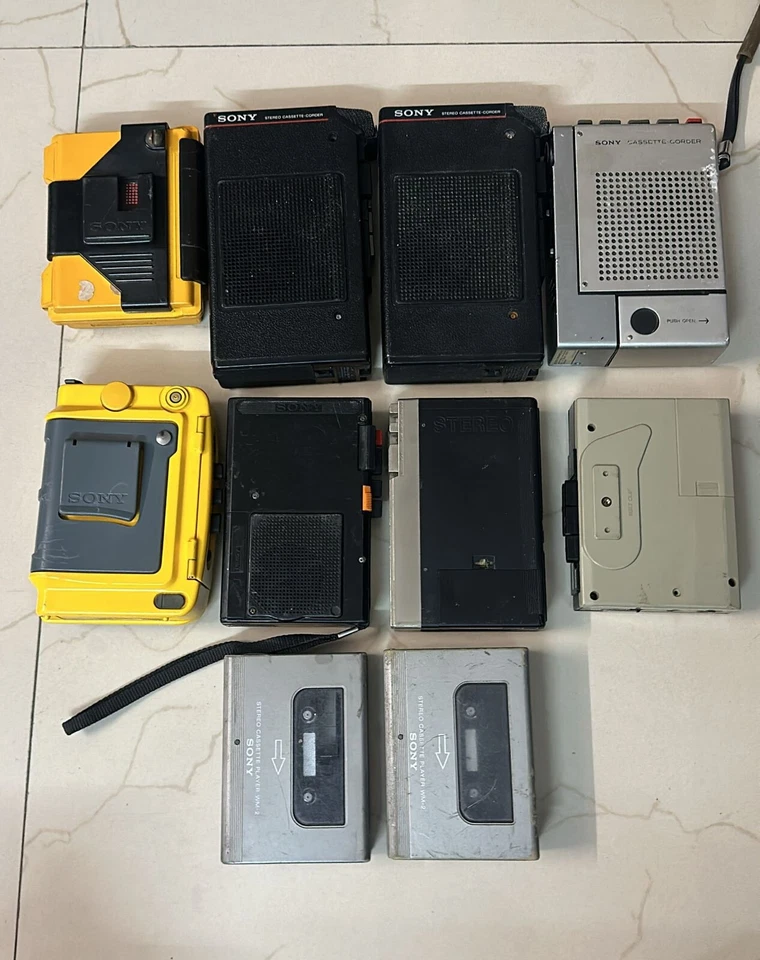 Sony Walkman лот из 10 - Sony Sport WM3 TCM 12 WM2 - Изображение 3 из 3