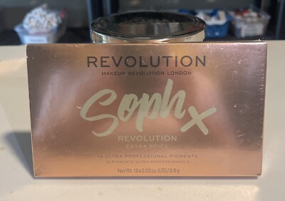 Revolution x Soph Extra Spice Eyeshadow Palette New in Box SEALED