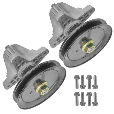 #ad Caltric 918 06991 618 06991 285 216 Spindle For Troy Bilt MTD CubCadet Stens 42quot; $59.00