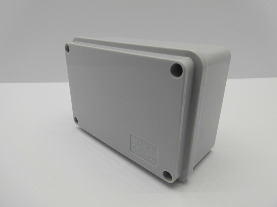 CASSETTA DI DERIVAZIONE CON COPERCHIO BASSO A VITE - IP56 - DIMENSIONI INTERNE 300X220X120 - PARETI LISCE - GRIGIO RAL 7035 - Foto 11