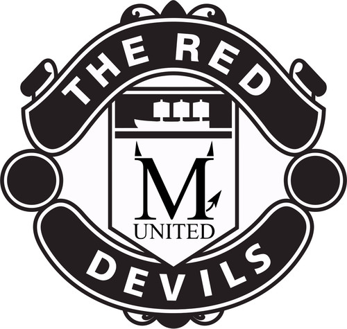 red devils manchester united football club vinyl wall art