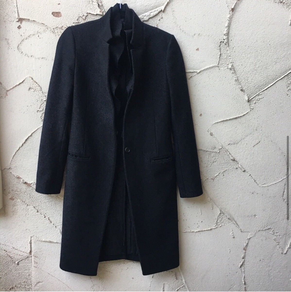 ALLSAINTS Mae Ruffle Coat | eBay