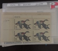 A lot of 25 1-8 cent different Plate blocks of 4 MNH OG