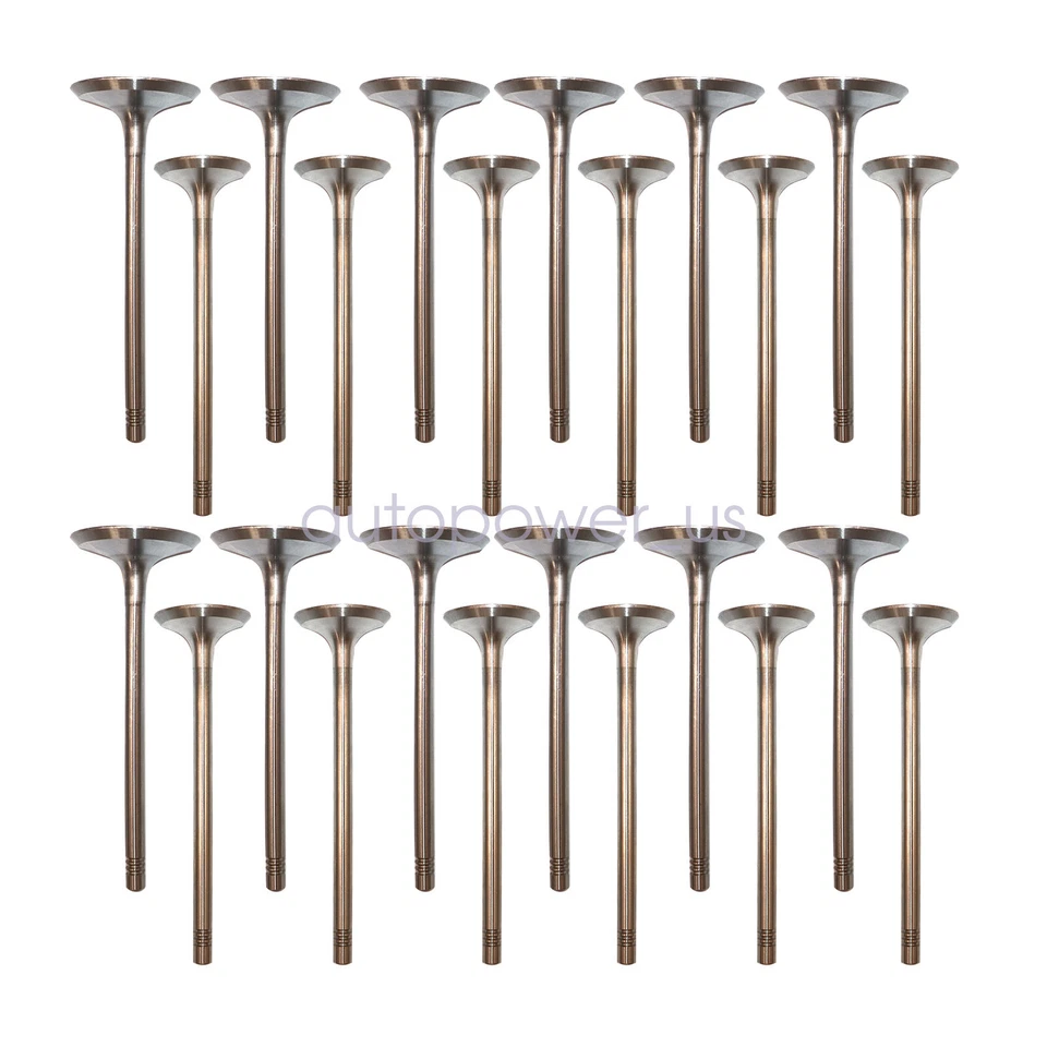 Válvulas de escape de admisión del motor para Mercedes Benz C350 E350 R350 S350 3,5 L Foto 2 de 4