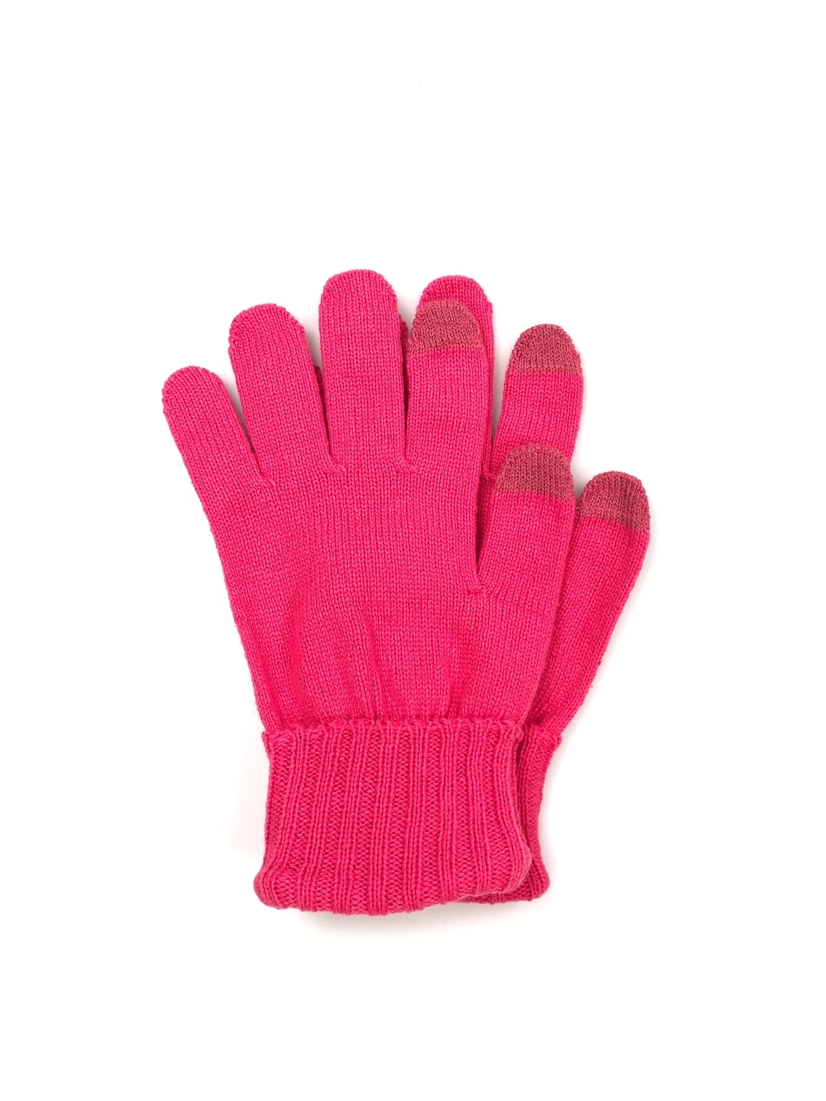 NWT STYLE & CO SOLID TOUCHSCREEN HOT PINK GLOVES