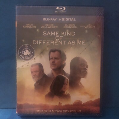 Same Kind As Different As Me- Blu-Ray/Digital- Brand New