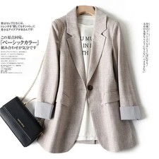 Elegant Casual Women's Blazer Jacket Luxury Female Coat Spring Autumn *20% Off*