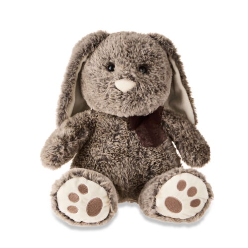 Easter Medium Brown Soft Bunny Plush, 10 in