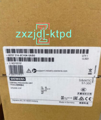 Siemens CENTRAL PROCESSING UNIT 6ES7314-6CH04-0AB0 In Box EXPEDITED SHIPPING New