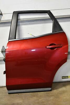 07-12 MAZDA CX-7 LR Left Driver Rear Door Left Rear Door Copper