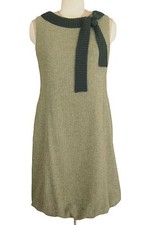 PORTS 1961 Cashmere Wool Blend Sleeveless Bubble Hem Dress Size 12