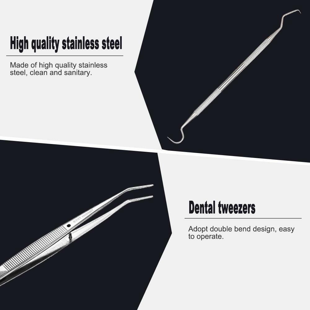 1PCS Stainless Steel Double Ends Dentist Teeth Cle... – Vicedeal