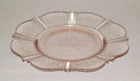 MacBeth Evans Glass AMERICAN SWEETHEART Pink Bread and Butter Plate
