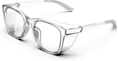Lentes Gafas De Trabajo Para Hombre Construccion Transparentes Proteccion NUEVO