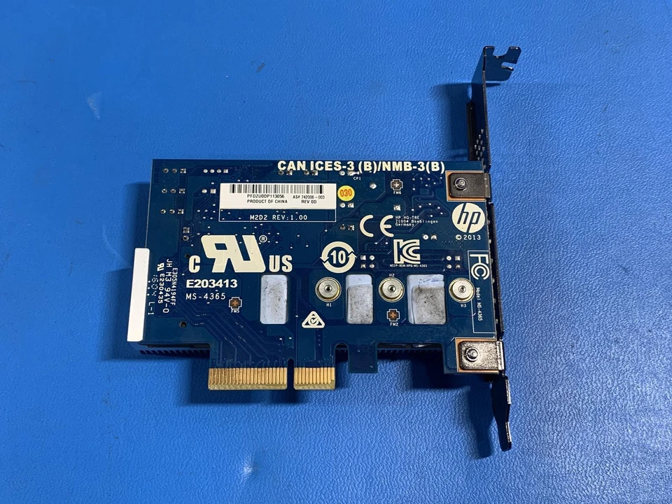 HP 742006-003 MS-4365 SSD PCIe to M.2 Controller 512GB - Image 4 of 4