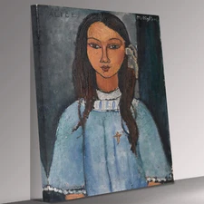 Amedeo Modigliani  Alice Canvas Wall Art Picture Print