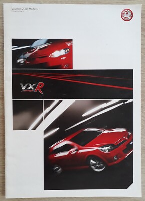 Vauxhall VXR Range Prospekt 2005 - Astra Zafira Monaro