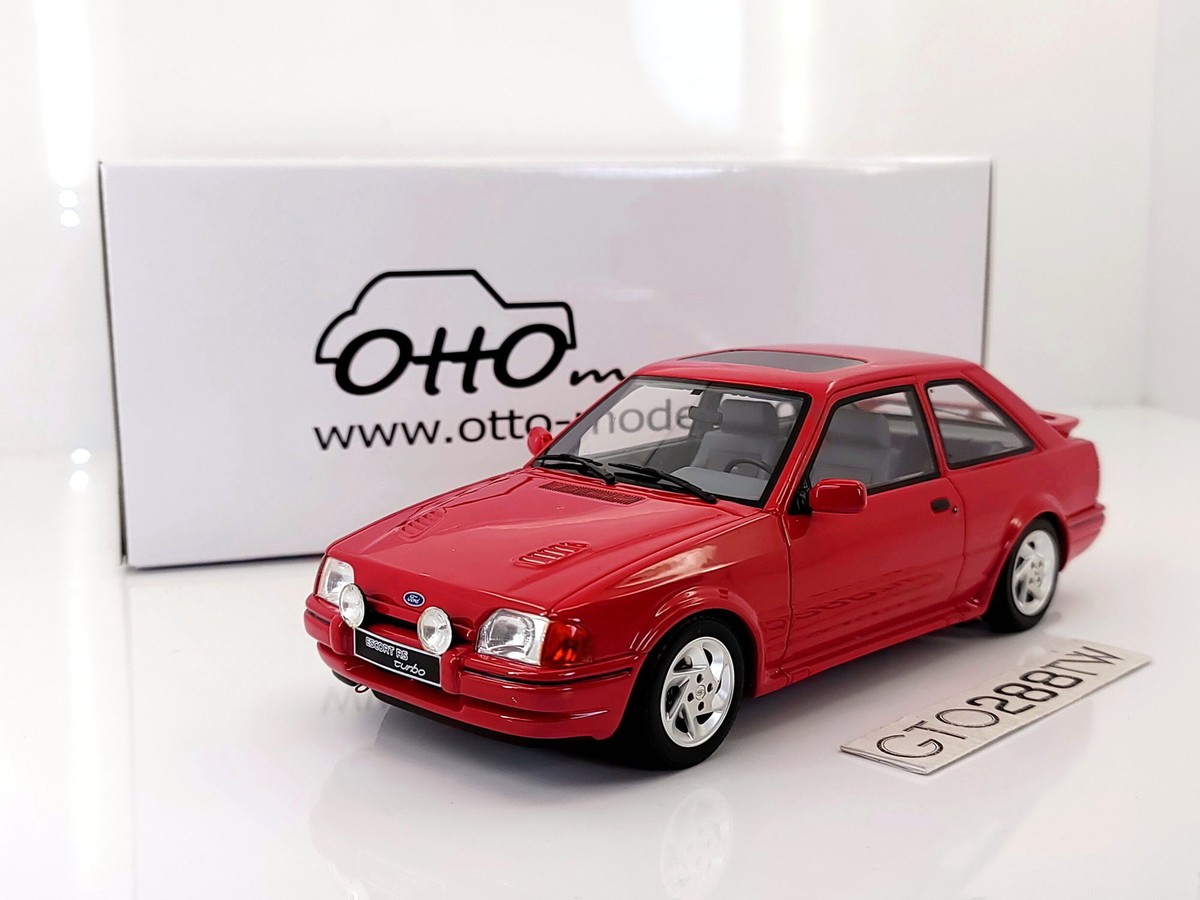 OTTO 1:18 scale Ford Escort RS Turbo 1990 Mk.4 (Red) OT826