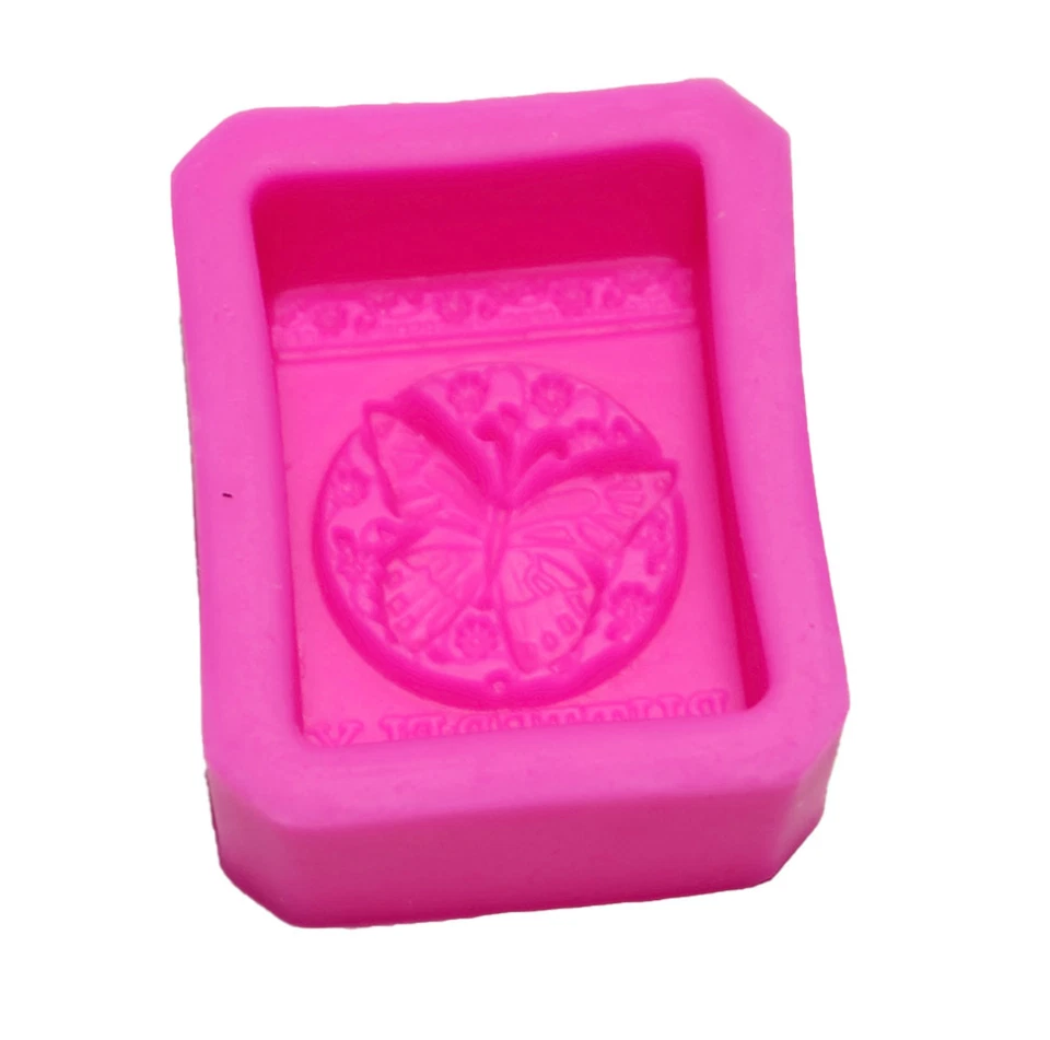 Butterfly  Silicone Soap  Mould Craft Making Mold Wax Clay  Candle  3.5 thick - Image 3 of 3