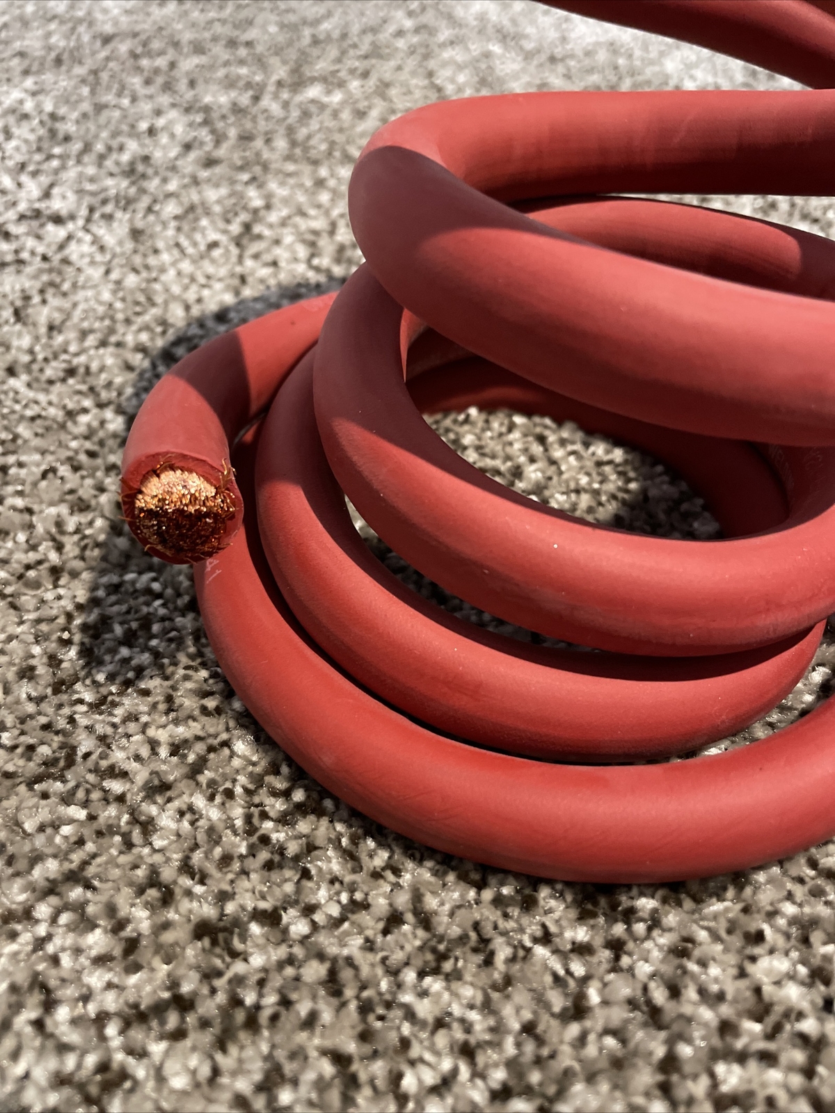 30 ft TEMCO 2/0 AWG Welding Lead & Car Battery Red Cable Copper Wire