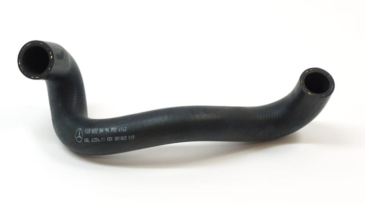 Genuine Mercedes W123 300CD 300D 300TD Driver Left Heater Hose
