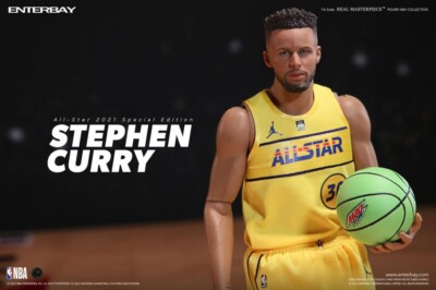 エンターベイRM-1095ステフィン・カリー NBA ALL-STAR 2021 Enterbay NBA Stephen Curry All-Star 2021 1/6 Action Figure