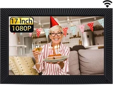 NexFoto Elite Ultra Max 17-Inch Digital Picture Frame 32GB