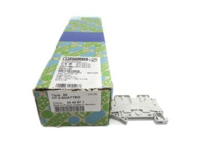PHOENIX CONTACT UT4-QUATTRO 3044571 150V 30A (PKG OF 50) NSMP | eBay