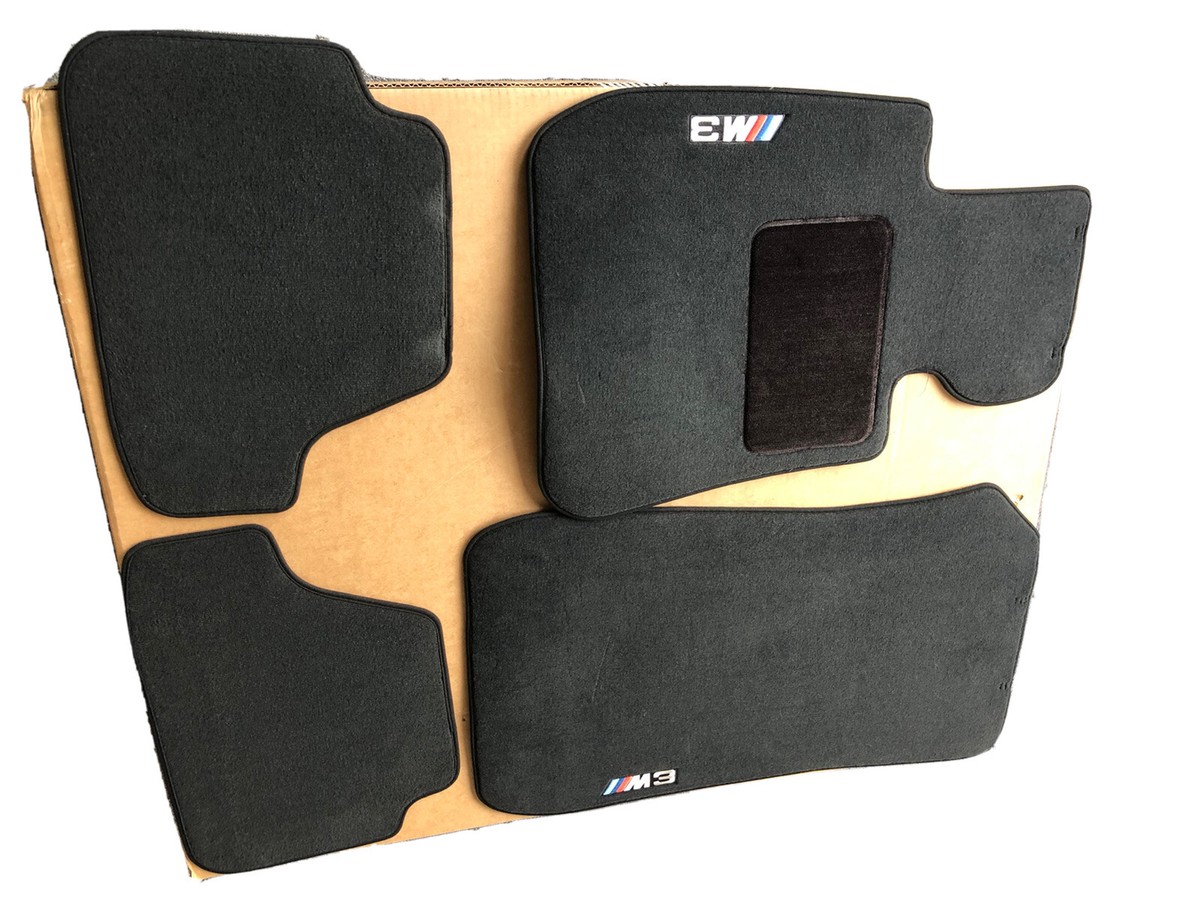 Custom Fit Black Carpet Car Mats For BMW 3 Series E93 Convertible 2007–2013 – 4pc Set