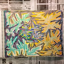 Drawing 11X14" Oil Pastel on Paper