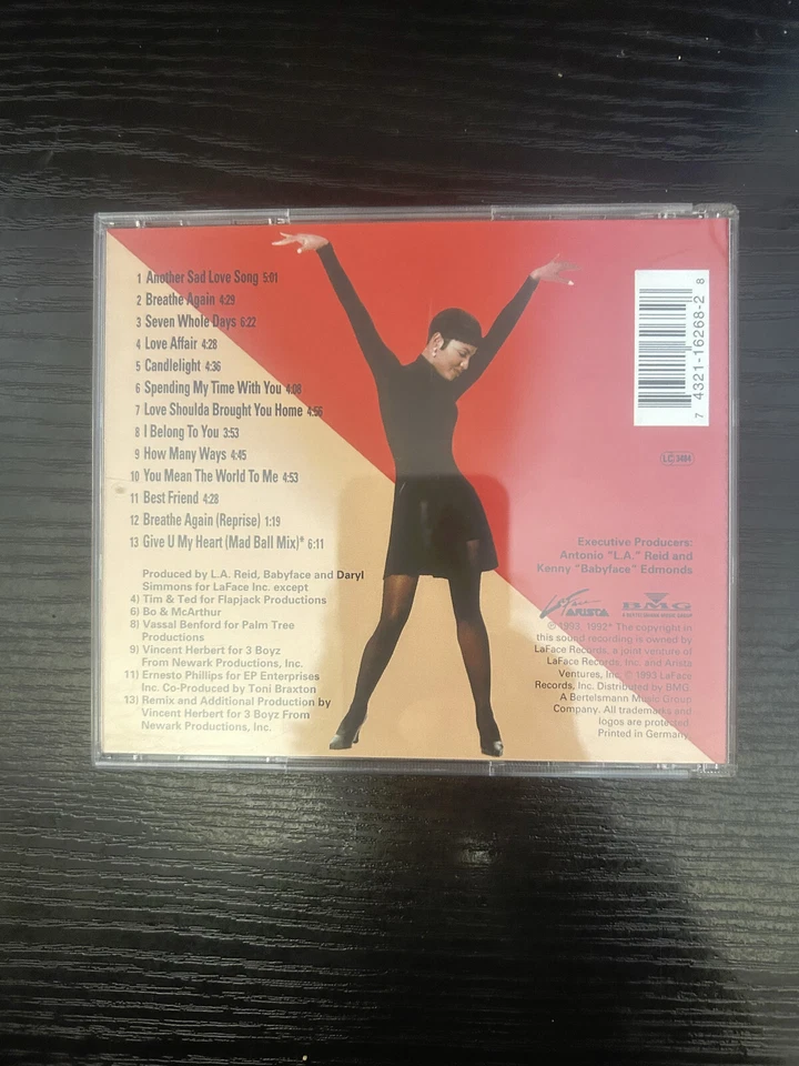 Toni Braxton  von  Toni Braxton  (CD, 2017) - Bild 2 von 2
