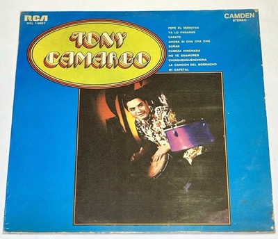Tony Camargo    Mambo Vinyl  RCA Colombia 1974 VG+