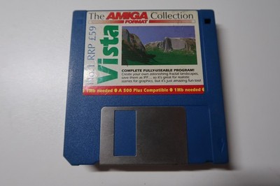The Amiga Format Magazine Collection Vista
