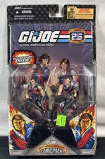 Hasbro GI Joe 25th Anniversary Comic 2-Pack Tomax & Xamot Action Figures 2007